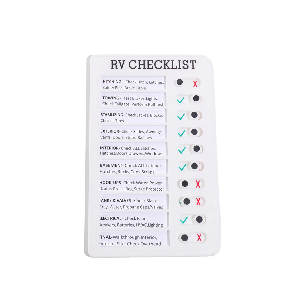 Self Discipline Checklist Board, Replaceable Plastic Chore Chart for Kids Adults, Summer Task Planner & Daily Habit Tracker