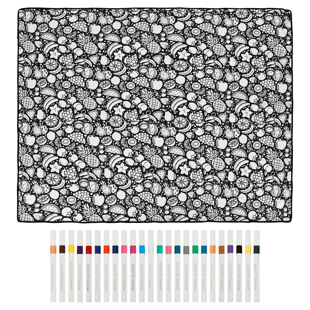 Reusable Coloring Blanket