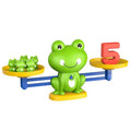 Frog Balance Scale Math Toy by Tsuki Color & Craft – Montessori Addition & Subtraction for Kids