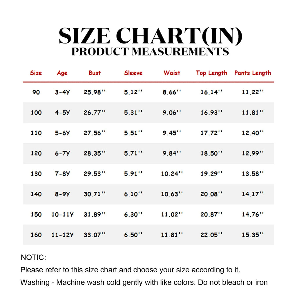 Children's DIY Pajama Sets Creative Sketch Colorful Pajama Set Summer loose short-sleeved tops shorts pajamas two-piece set
