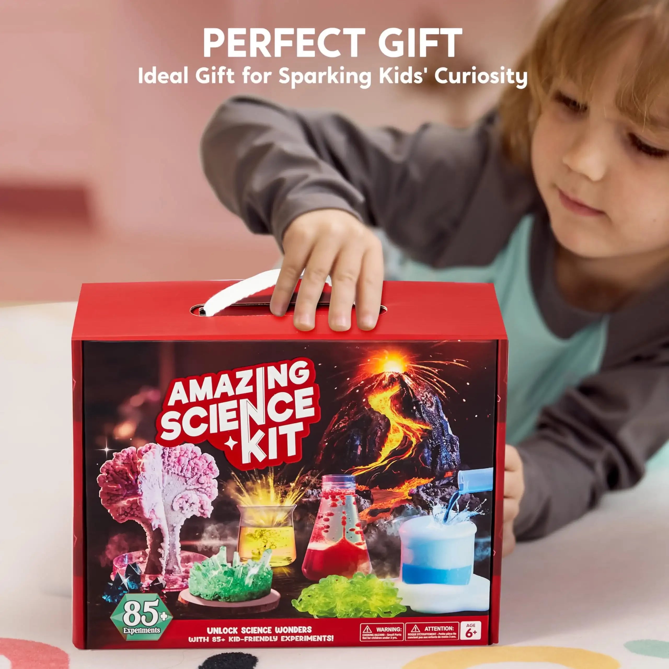 85-Piece STEM Science Kit by Tsuki Color & Craft – Birthday Gift for Kids Ages 6–12