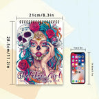 Spiral Coloring Book for Adults – 30 Thick No-Bleed Pages