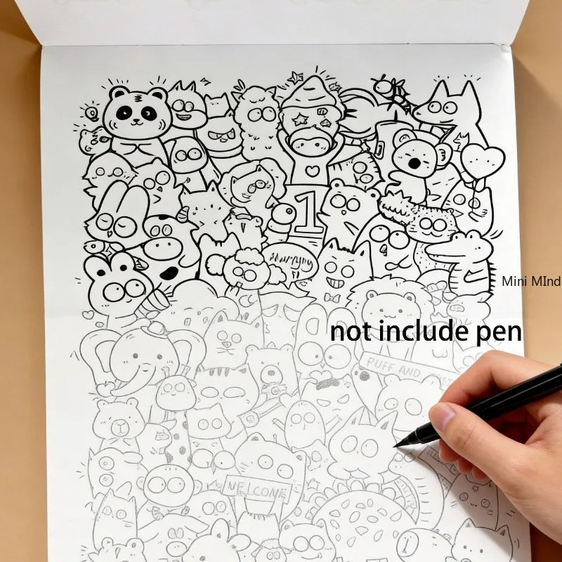 Graffiti Art Coloring Book – 16 Creative Patterns | TSUKI Color & Craft