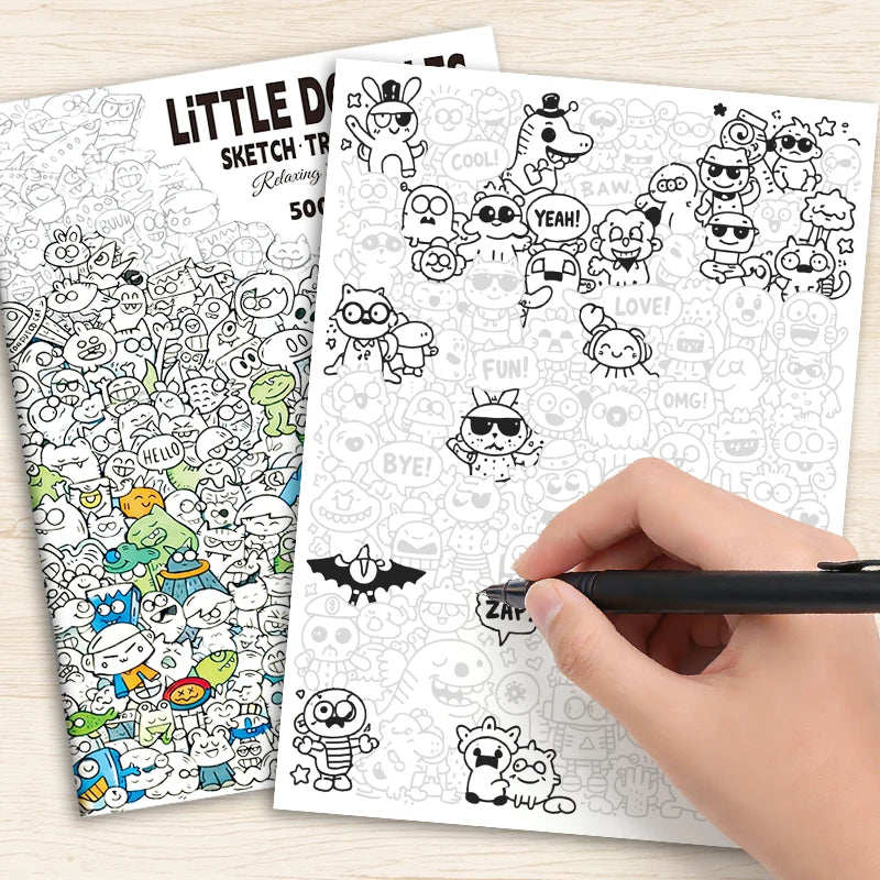 A primer designed specifically for children aged 3 and above, featuring creativity in doodling, coloring, and drawing,