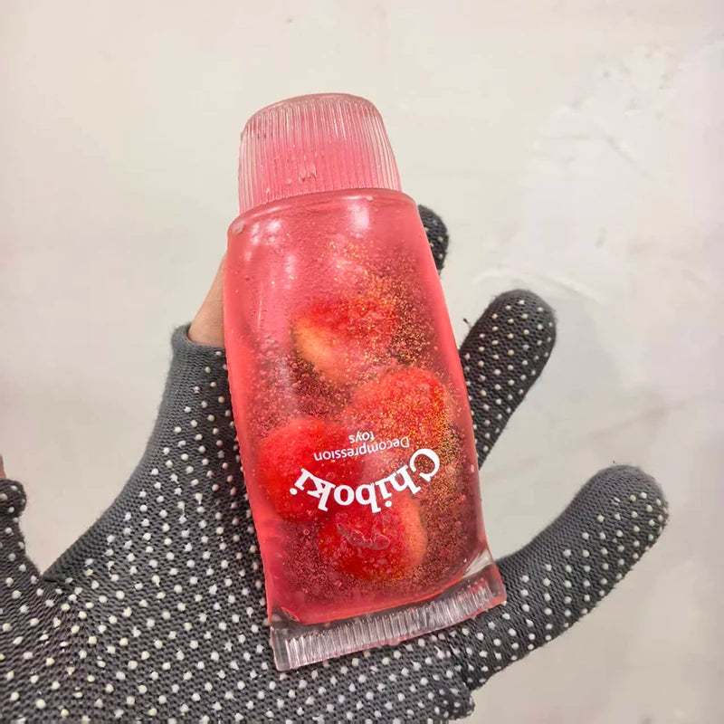Fruit Filled Maltose Toothpaste Stress Relief Toy Soft Slow Rising Deformable Squeeze Squishy Fidget Sensory Toy