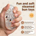 Simulation Flash Dumpling Pressure Ball Slow Rebound Soft Pinch Decompression Baozi modeling stress relief toy birthday Gifts