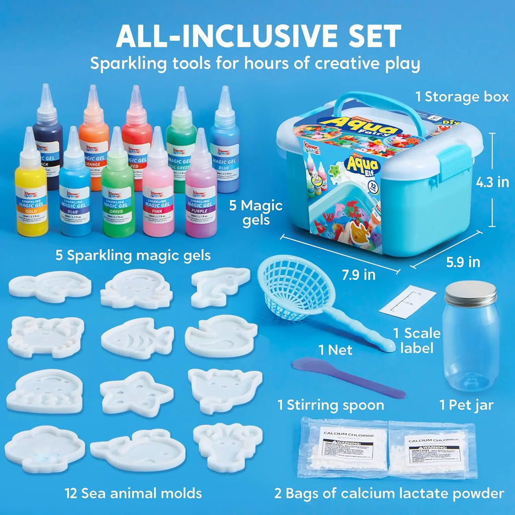 Magic Water Gel Fairy Kit by Tsuki Color & Craft – Sensory Play & Party Favor Gift