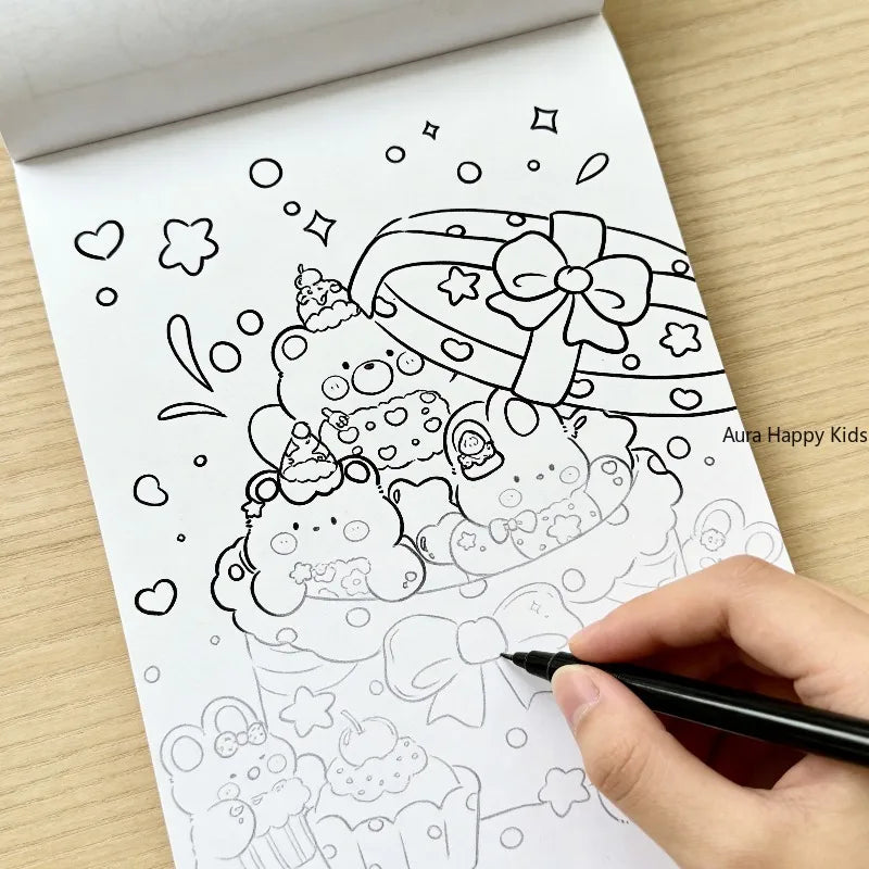 Graffiti Art Coloring Book – 16 Creative Patterns | TSUKI Color & Craft