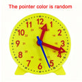 Children Montessori Clock Educational Toys Hour Minute Second Cognition Matching Puzzle Toys Kids Early Preschool Teaching Aid