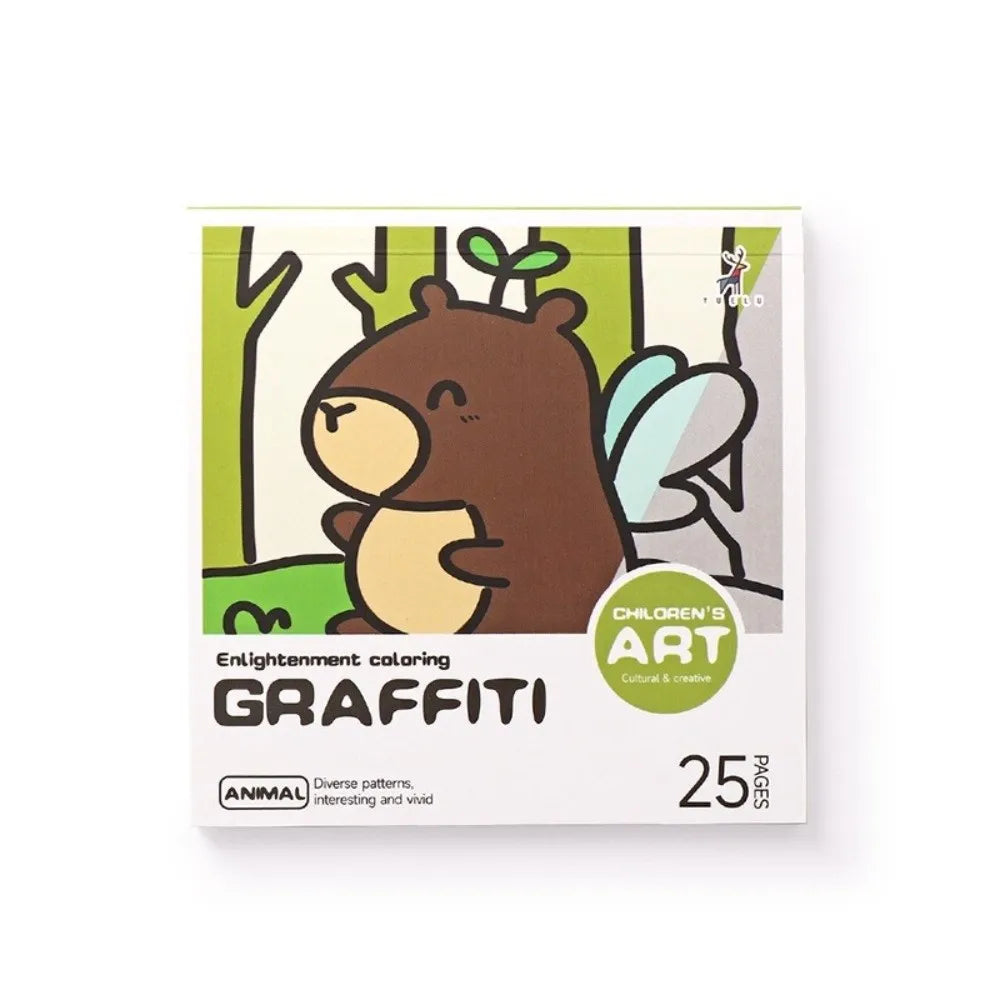 Mini Coloring Book Creative fun for travel & quiet time