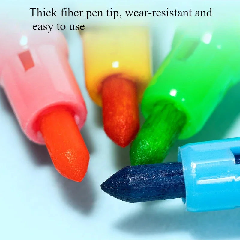 Washable Markers Set for Kids, 12/24/36/48 Art Colors Drawing Pen for Toddlers Gift,Safe and Non-Toxic Bright and Vivid Colors