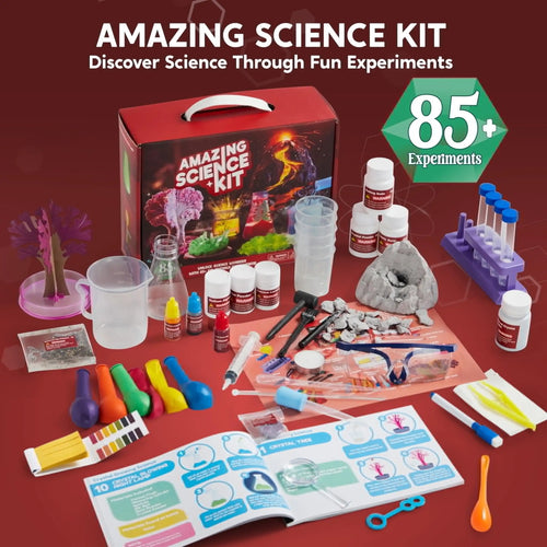 85-Piece STEM Science Kit by Tsuki Color & Craft – Birthday Gift for Kids Ages 6–12