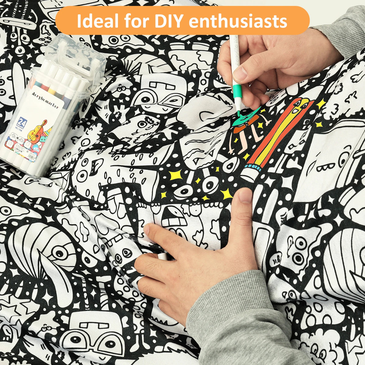Reusable Coloring Blanket
