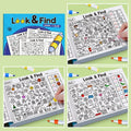 32 Pages Children's Find Items Coloring & Drawing Book Fun Concentration & Attention Exercise Early Education Activity Book