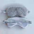 Sleeping Mask Sleeping Blindfold Soft Plush Eye Masks Cute Love Cloud Eye Cover Plush Mask Eyepatch Nap Health Eye Cover