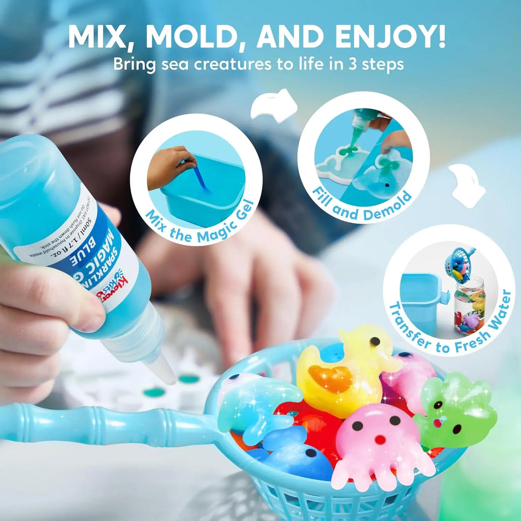 Magic Water Gel Fairy Kit by Tsuki Color & Craft – Sensory Play & Party Favor Gift