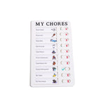 Self Discipline Checklist Board, Replaceable Plastic Chore Chart for Kids Adults, Summer Task Planner & Daily Habit Tracker