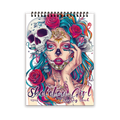 Spiral Coloring Book for Adults – 30 Thick No-Bleed Pages