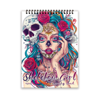 Spiral Coloring Book for Adults – 30 Thick No-Bleed Pages