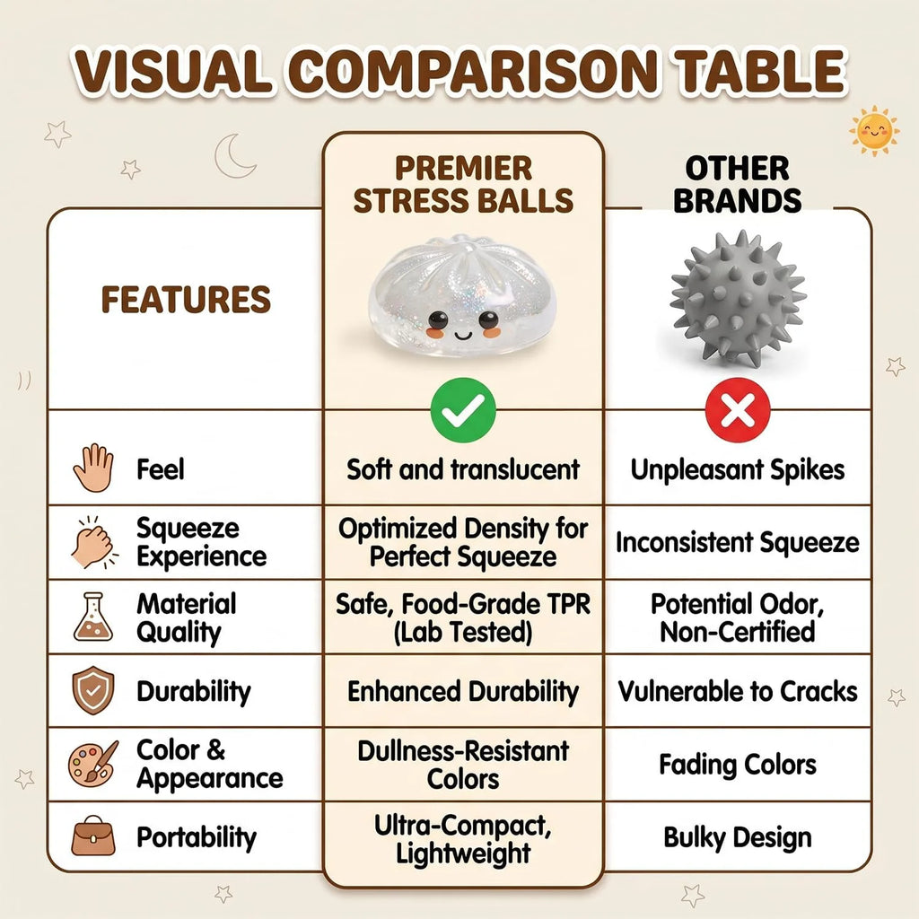 Simulation Flash Dumpling Pressure Ball Slow Rebound Soft Pinch Decompression Baozi modeling stress relief toy birthday Gifts