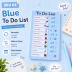 Self Discipline Checklist Board, Replaceable Plastic Chore Chart for Kids Adults, Summer Task Planner & Daily Habit Tracker