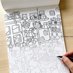 Graffiti Art Coloring Book – 16 Creative Patterns | TSUKI Color & Craft