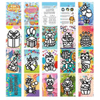 Foil Art Coloring Book Sparkly creative activity for kids
