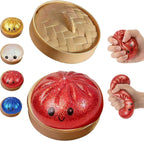 Simulation Flash Dumpling Pressure Ball Slow Rebound Soft Pinch Decompression Baozi modeling stress relief toy birthday Gifts