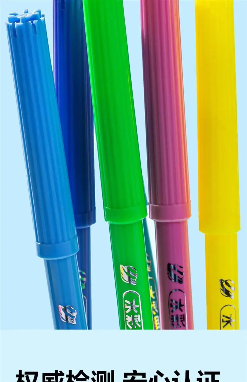Washable Markers Set for Kids, 12/24/36/48 Art Colors Drawing Pen for Toddlers Gift,Safe and Non-Toxic Bright and Vivid Colors