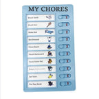 Self-discipline Check-in Magic Tool - Sign-in Card Growth Plan Task List Plastic Self-discipline Sign-in Card As A Substitute