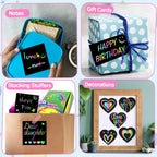 Rainbow Scratch Art Cards 125 colorful designs to create