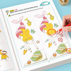 Hidden Differences Activity Book, | Attention and Concentration Training | Visual Perception Skills, Find the Differences Game |