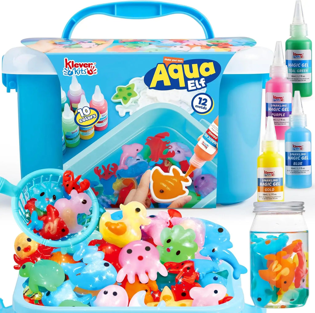 Magic Water Gel Fairy Kit by Tsuki Color & Craft – Sensory Play & Party Favor Gift