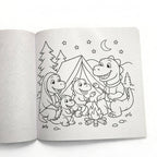 Dinosaur's Adventure Coloring Book for Kids – 30 Dino Pages (8.5" x 8.5")